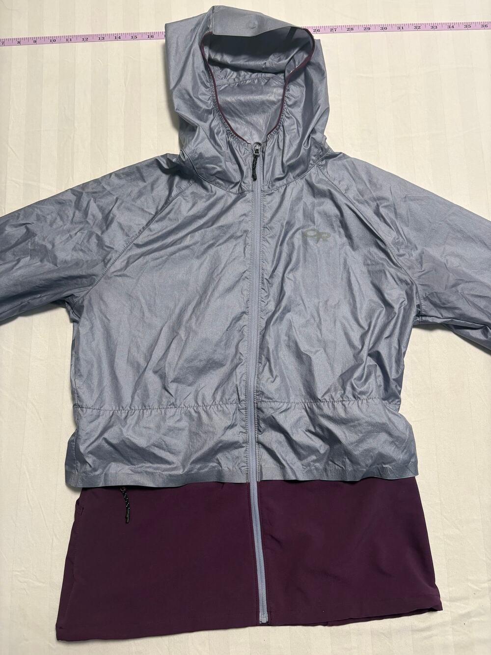 Outdoor Research Helium Hybrid Rain Jacket W/M Gray